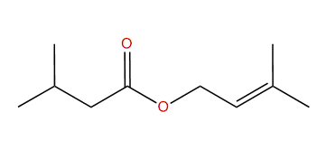 3-Methyl-2-butenyl 3-methylbutanoate